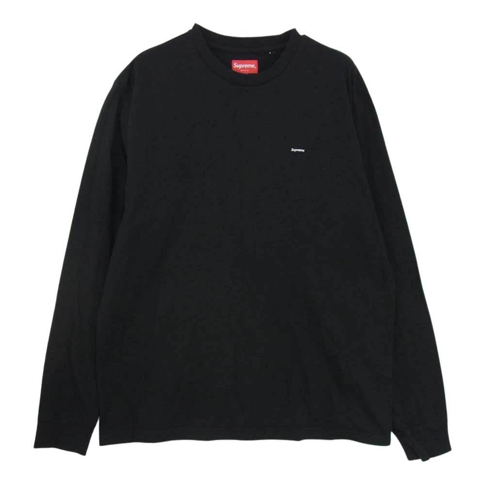 Supreme シュプリーム 20AW Small Box L/S Tee スモール ボックスロゴ 長袖 Tシャツ ブラック系 S【中古】