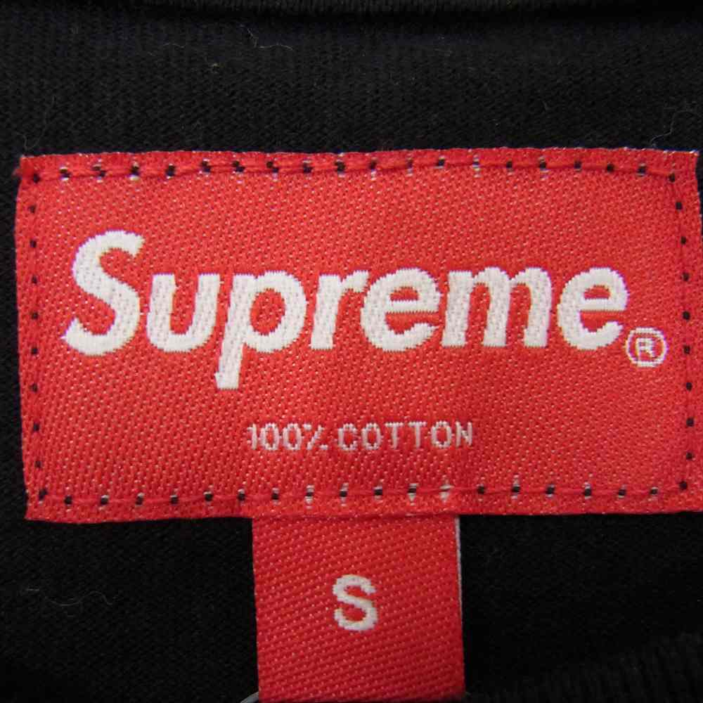 Supreme シュプリーム 20AW Small Box L/S Tee スモール ボックスロゴ 長袖 Tシャツ ブラック系 S【中古】