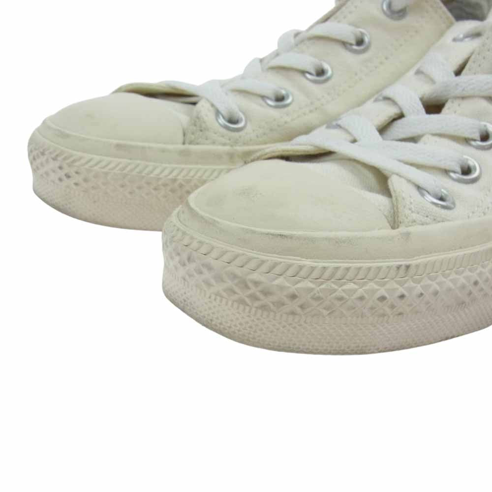 PLAY COMME des GARCONS プレイコムデギャルソン 1CK711 × コンバース オールスター スニーカー オフホワイト系 22cm【中古】