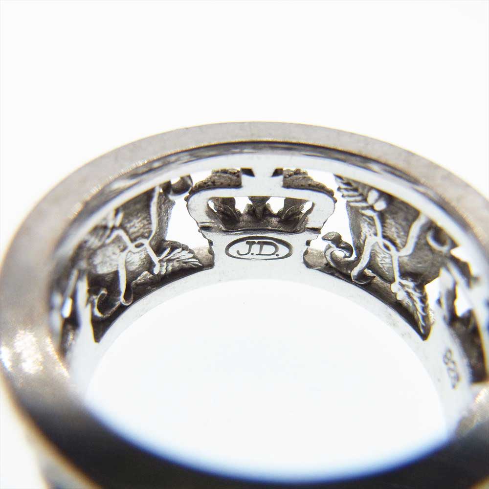 Justin Davis ジャスティンデイビス SRJ210 MY LOVE マイラブ リング シルバー系【中古】