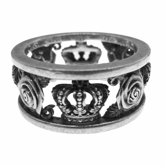 Justin Davis ジャスティンデイビス SRJ210 MY LOVE マイラブ リング シルバー系【中古】