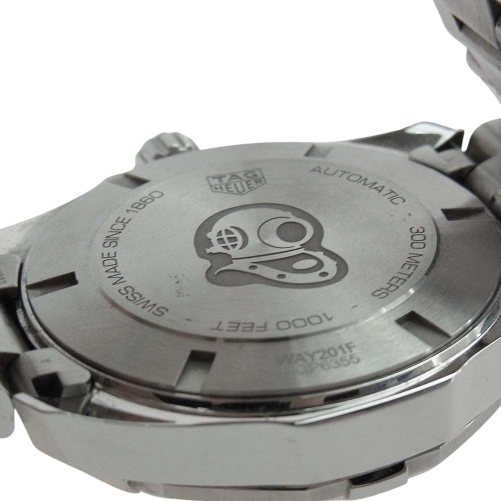 TAG HEUER タグホイヤー WAY201F.BA0927 アクアレーサー キャリバー7 GMT 自動巻 オートマ シルバー系【中古】