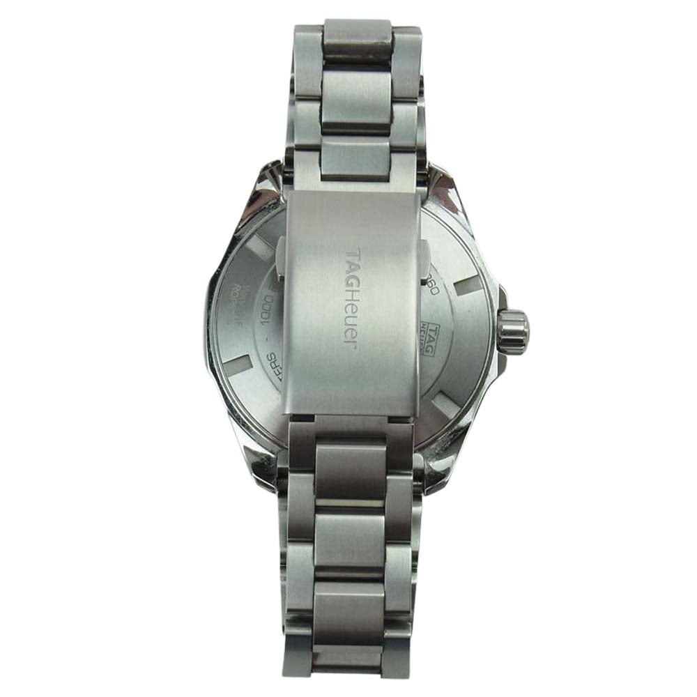 TAG HEUER タグホイヤー WAY201F.BA0927 アクアレーサー キャリバー7 GMT 自動巻 オートマ シルバー系【中古】