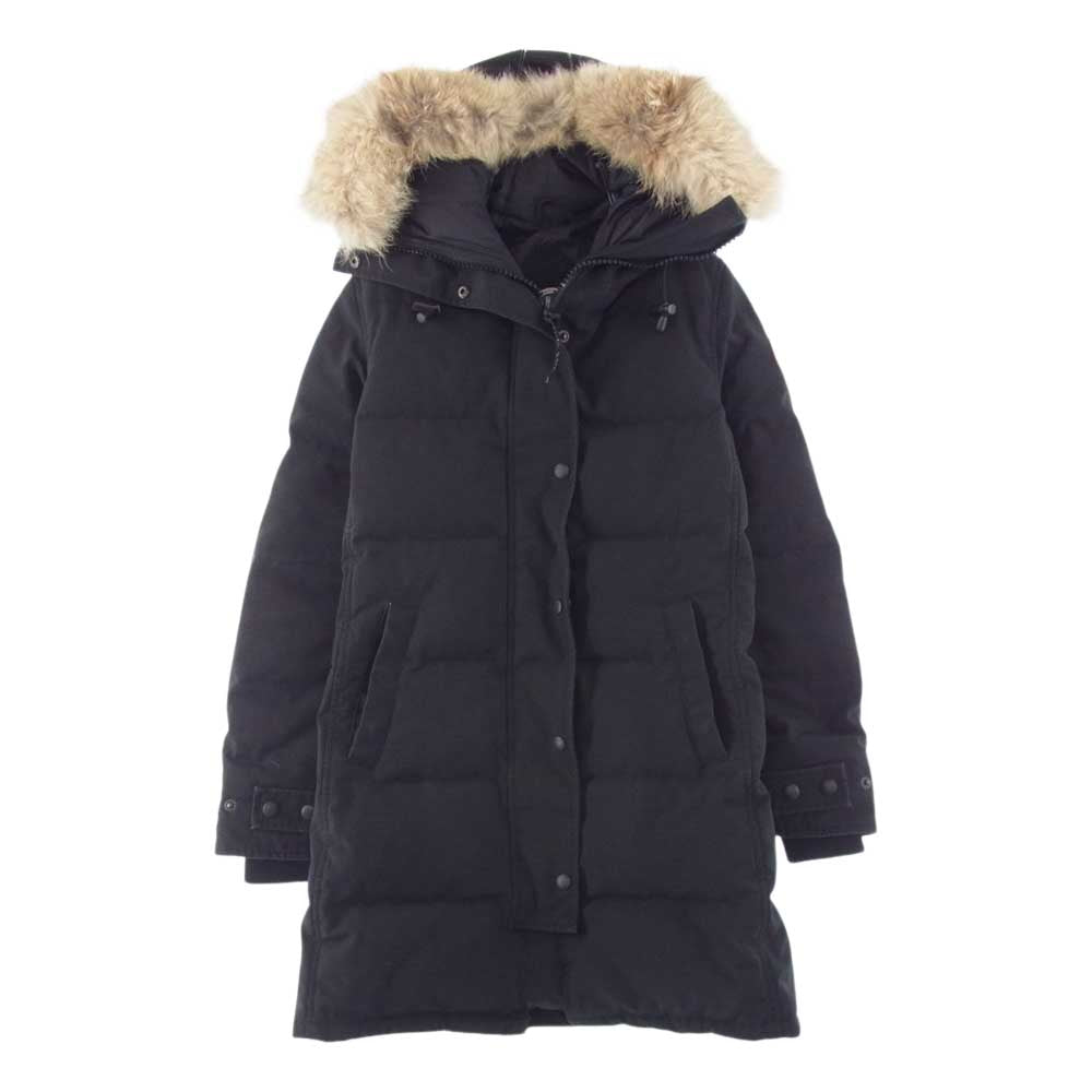 CANADA GOOSE カナダグース 2302JL 国内正規 グリフィンタグ MACKENZIE PARKA  マッケンジー パーカー ダウン ジャケット ブラック系 S【中古】