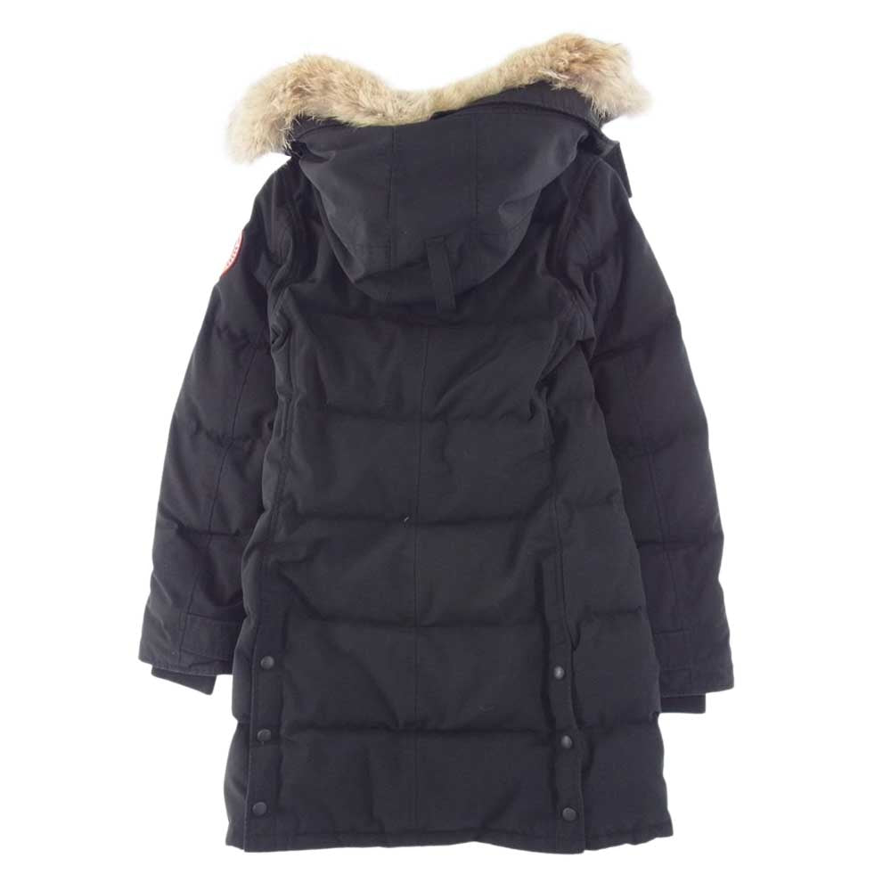 CANADA GOOSE カナダグース 2302JL 国内正規 グリフィンタグ MACKENZIE PARKA  マッケンジー パーカー ダウン ジャケット ブラック系 S【中古】