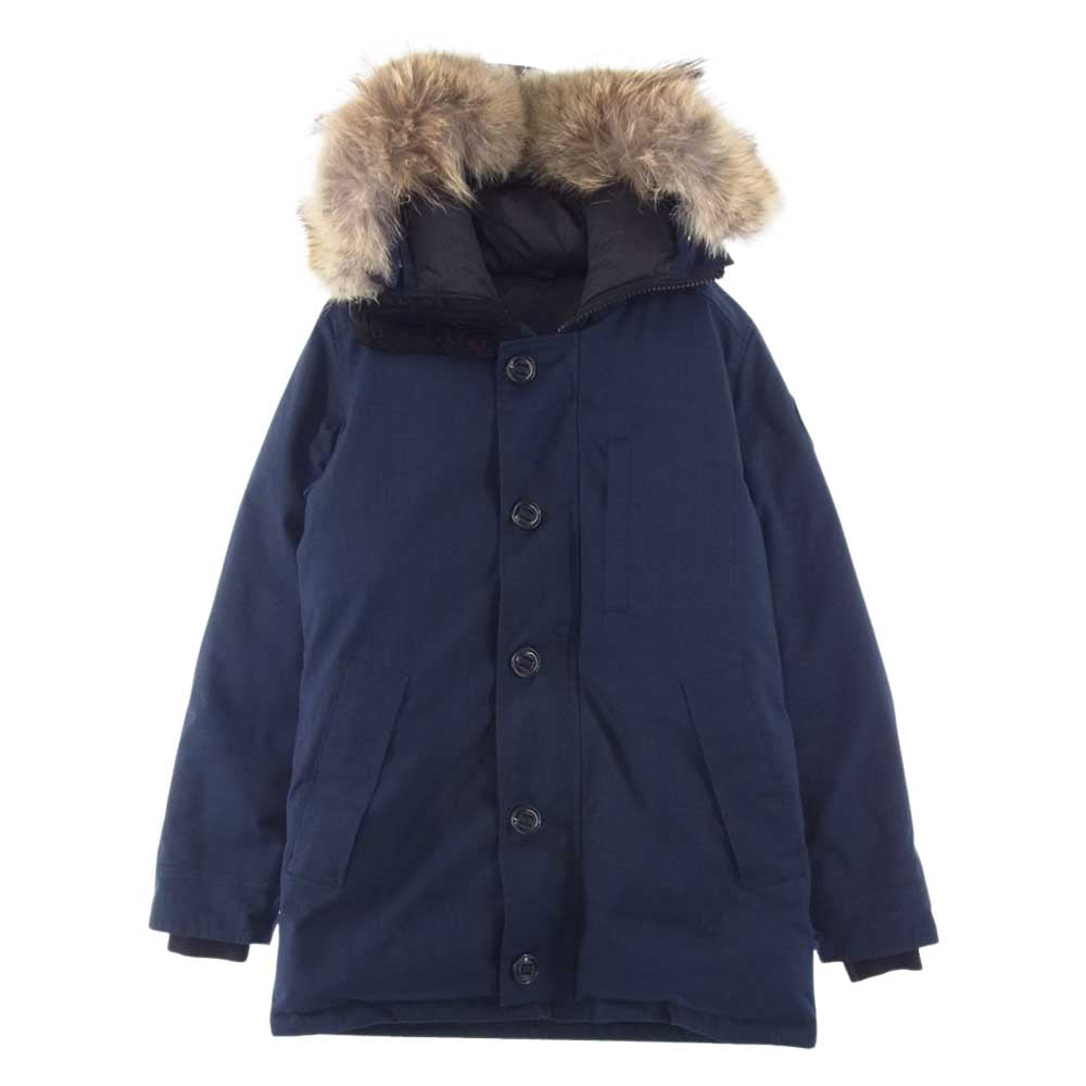 CANADA GOOSE カナダグース 3481JMB 国内正規 サザビーリーグ EDIFICE エディフィス CRESTON クレストン ダウン ジャケット ネイビー系 S【中古】