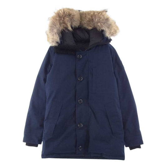 CANADA GOOSE カナダグース 3481JMB 国内正規 サザビーリーグ EDIFICE エディフィス CRESTON クレストン ダウン ジャケット ネイビー系 S【中古】