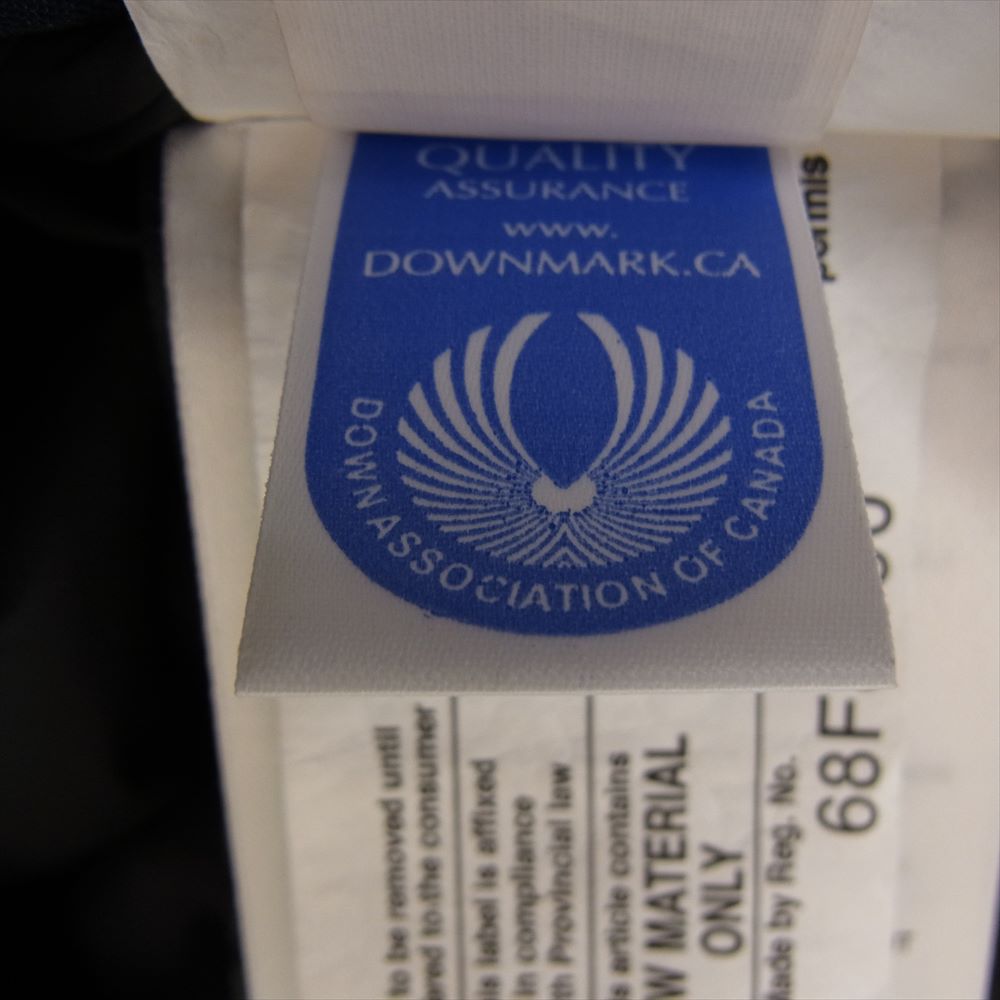 CANADA GOOSE カナダグース 3481JMB 国内正規 サザビーリーグ EDIFICE エディフィス CRESTON クレストン ダウン ジャケット ネイビー系 S【中古】