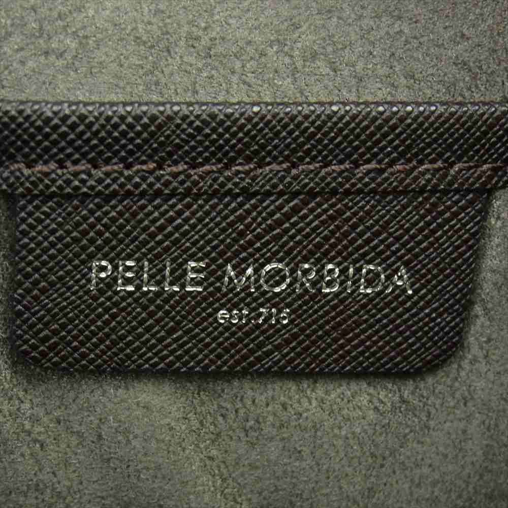 PELLE MORBIDA ペッレモルビダ PMO-CA113 Capitano キャピターノ パスケース&ホイッスル ビジネス トートバック ネイビー ダークブラウン ダークネイビー系 ダークブラウン系【新古品】【未使用】【中古】