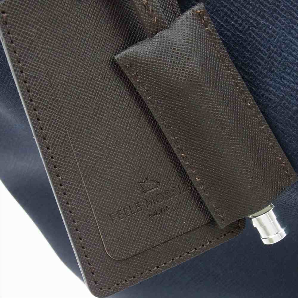 PELLE MORBIDA ペッレモルビダ PMO-CA113 Capitano キャピターノ パスケース&ホイッスル ビジネス トートバック ネイビー ダークブラウン ダークネイビー系 ダークブラウン系【新古品】【未使用】【中古】