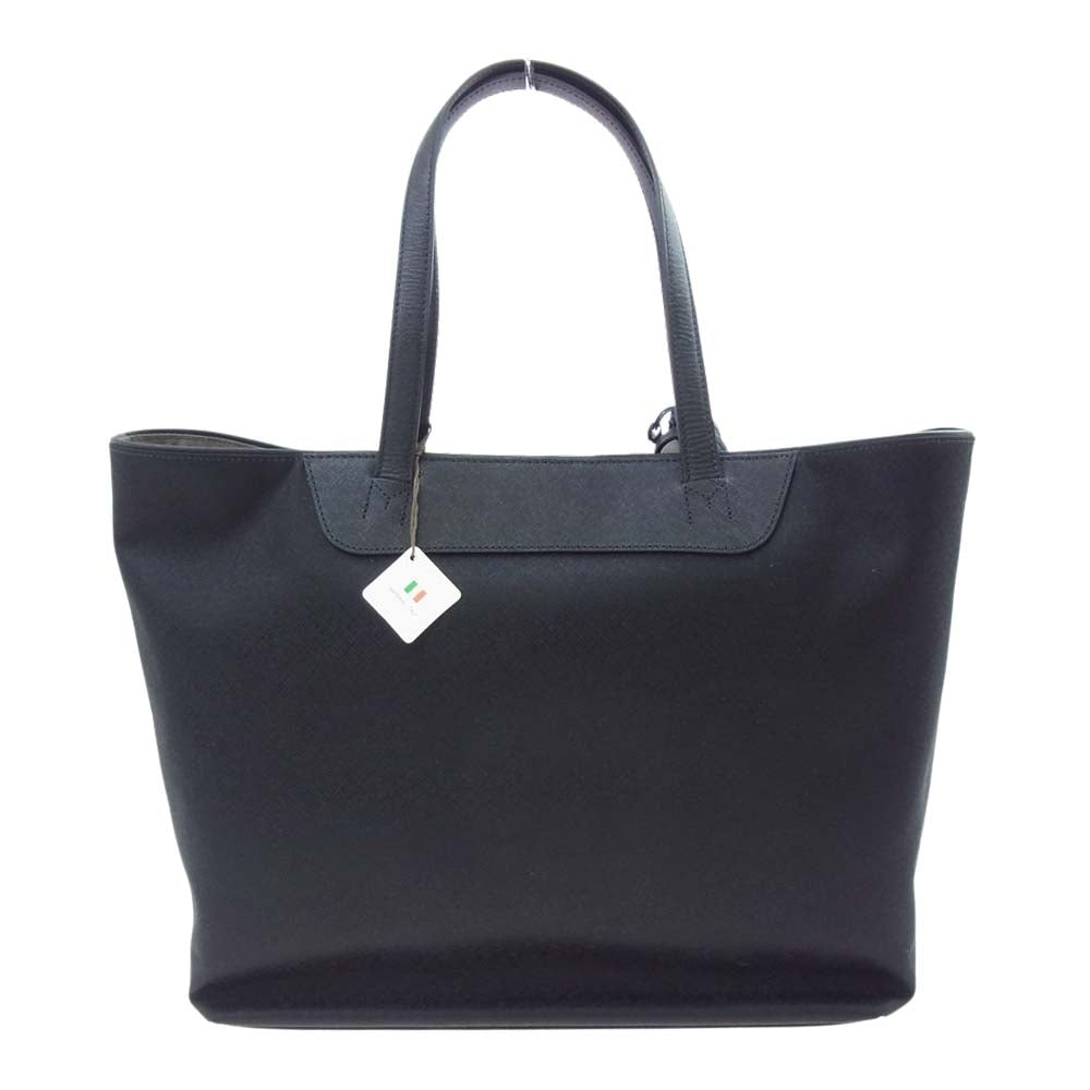 PELLE MORBIDA ペッレモルビダ トートバッグ PMO-CA113 Capitano キャピターノ パスケース&ホイッスル ビジネス トートバック ブラック ブラック系【新古品】【未使用】【中古】 PELLE MORBIDA ペッレモルビダ PMO-CA113 Capitano キャピターノ パス