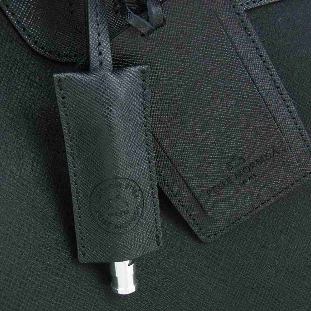 PELLE MORBIDA ペッレモルビダ PMO-CA113 Capitano キャピターノ パスケース&ホイッスル ビジネス トートバック ブラック ブラック系【新古品】【未使用】【中古】