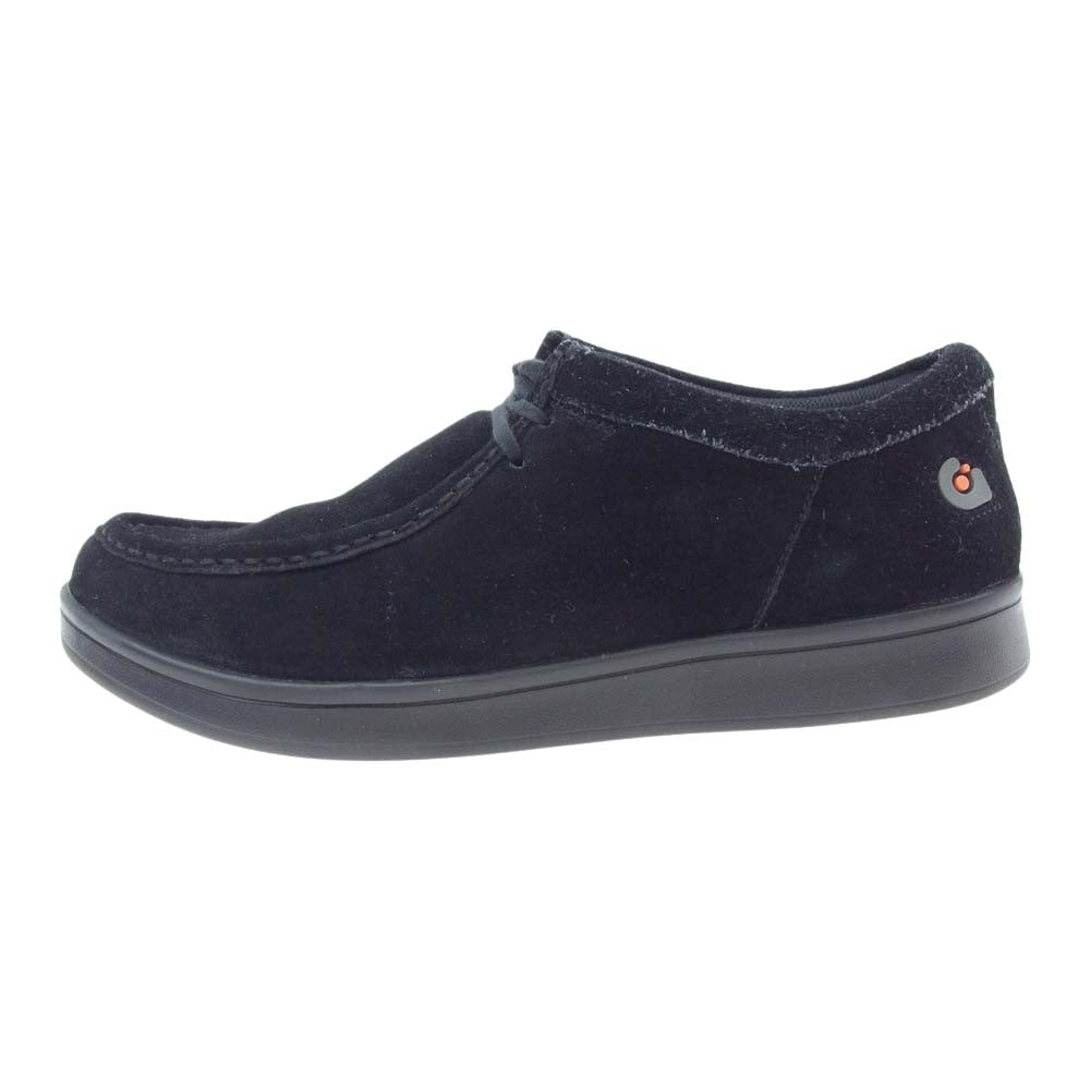 GRAVIS グラヴィス 25233 LUCE スニーカー スエード モカシン シューズ ブラック系 28cm【中古】
