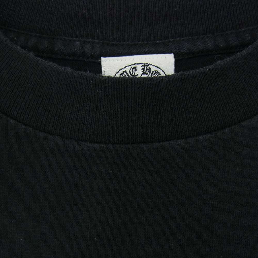 CHROME HEARTS クロムハーツ（原本無） × UNITED ARROWS ユナイテッドアローズ ロゴ ダガー プリント 半袖 Tシャツ ブラック系 M【中古】