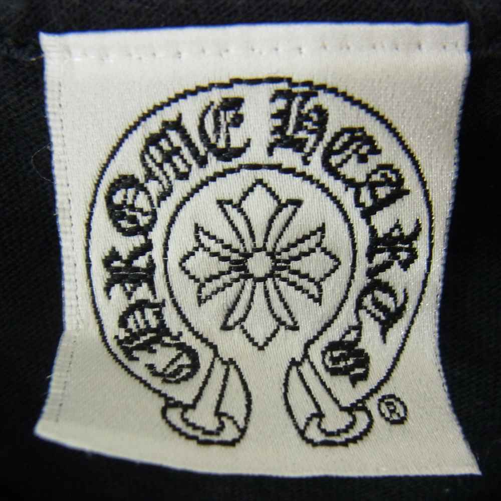 CHROME HEARTS クロムハーツ（原本無） × UNITED ARROWS ユナイテッドアローズ ロゴ ダガー プリント 半袖 Tシャツ ブラック系 M【中古】