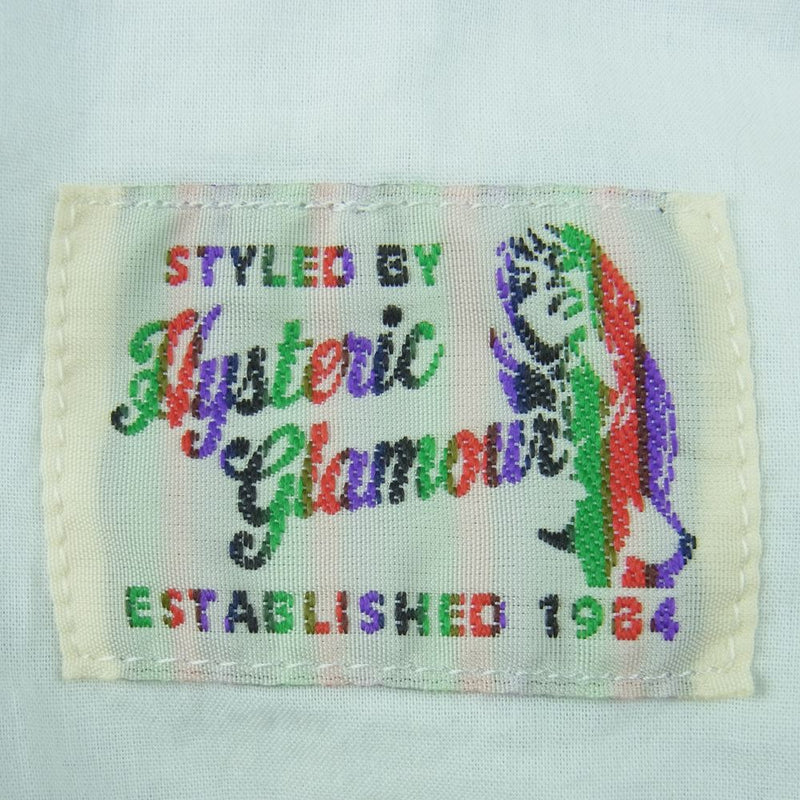 HYSTERIC GLAMOUR ヒステリックグラマー 02172AM01 HEY JOEY 総柄 アロハ ショーツ ハーフ ショート パンツ 日本製 ブラック系 S【中古】