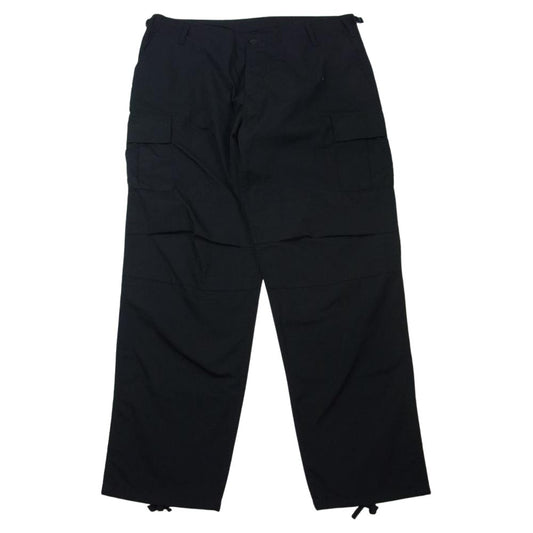 PB012YN B.D.U. リップストップ カーゴ パンツ ブラック ブラック系 L【中古】