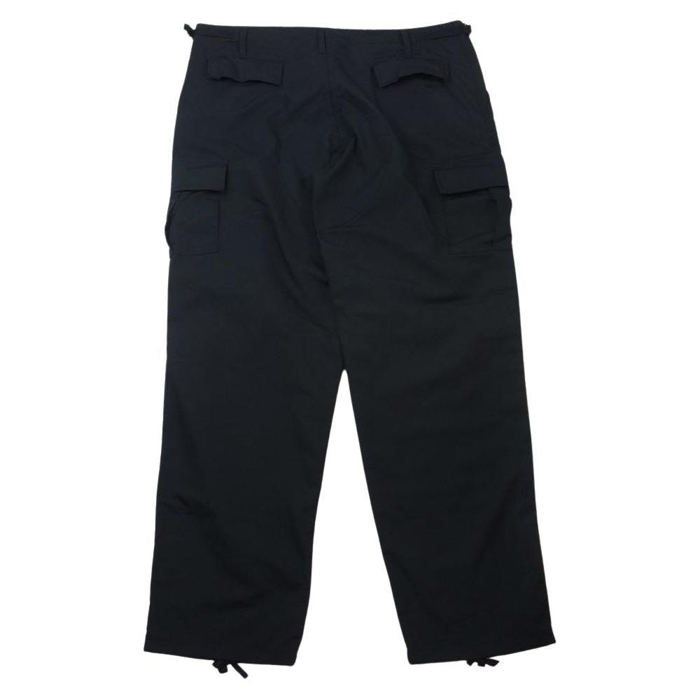 PB012YN B.D.U. リップストップ カーゴ パンツ ブラック ブラック系 L【中古】