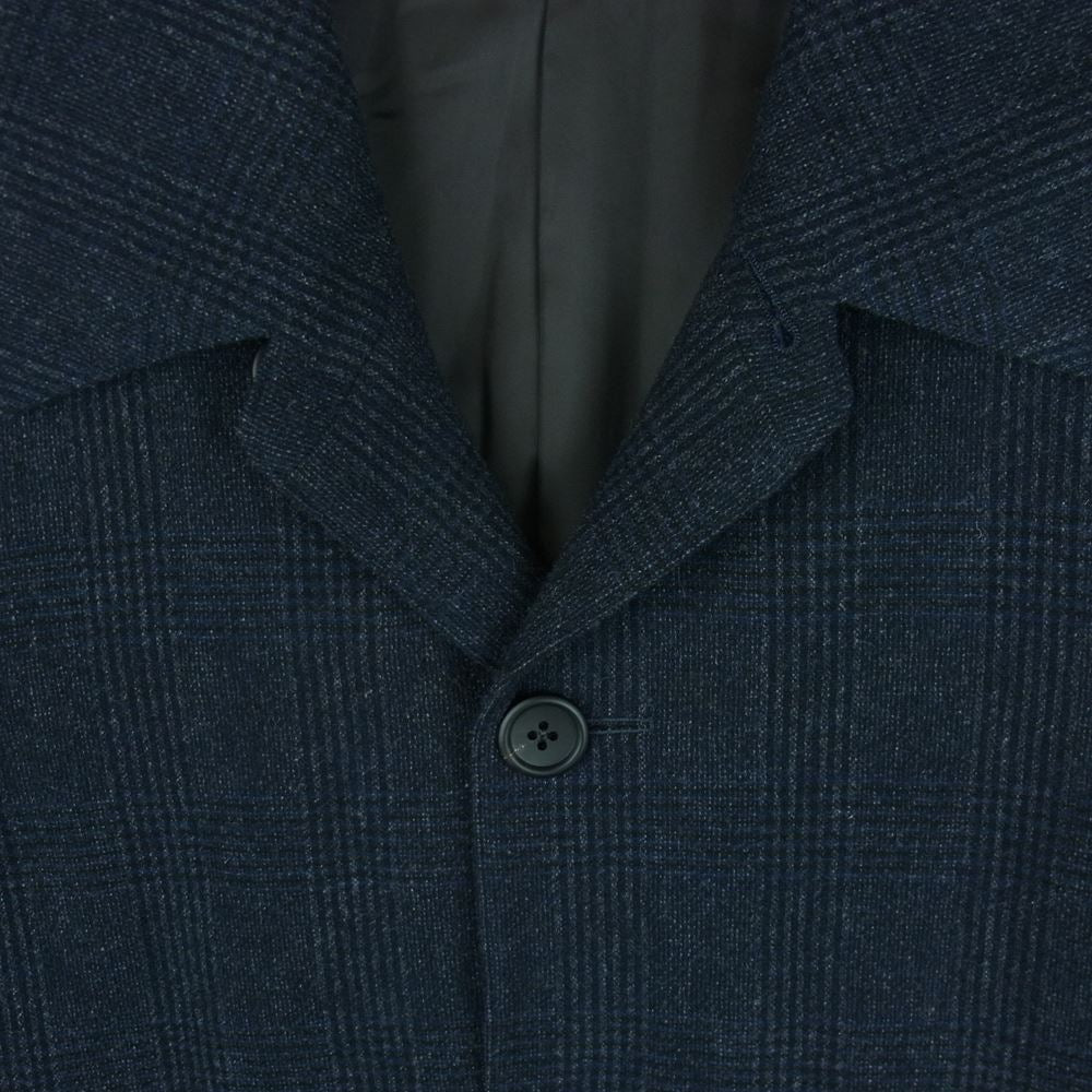 Paul Smith ポール・スミス 64235 コレクション ウール チャック チェスター コート ダークネイビー系 196 L【中古】