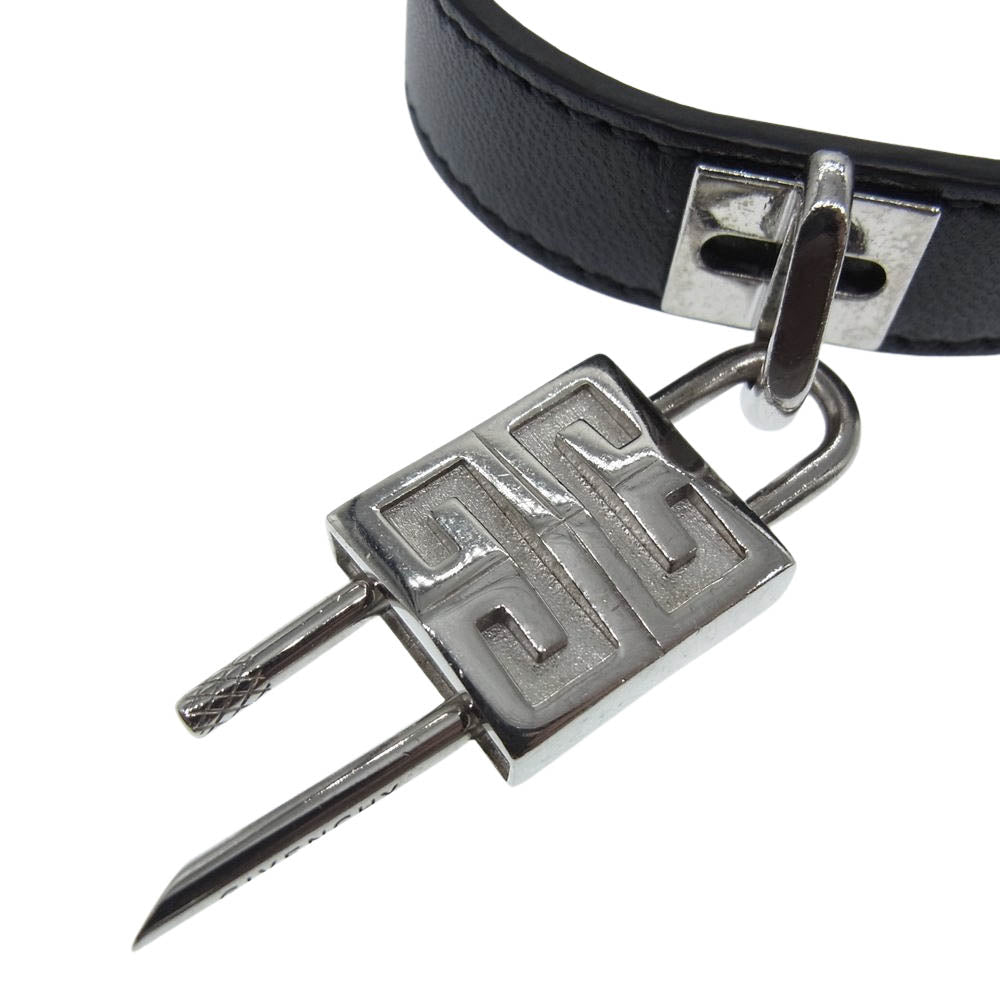 GIVENCHY GIVENCHY レザー ロック ブレスレット(サイズ1