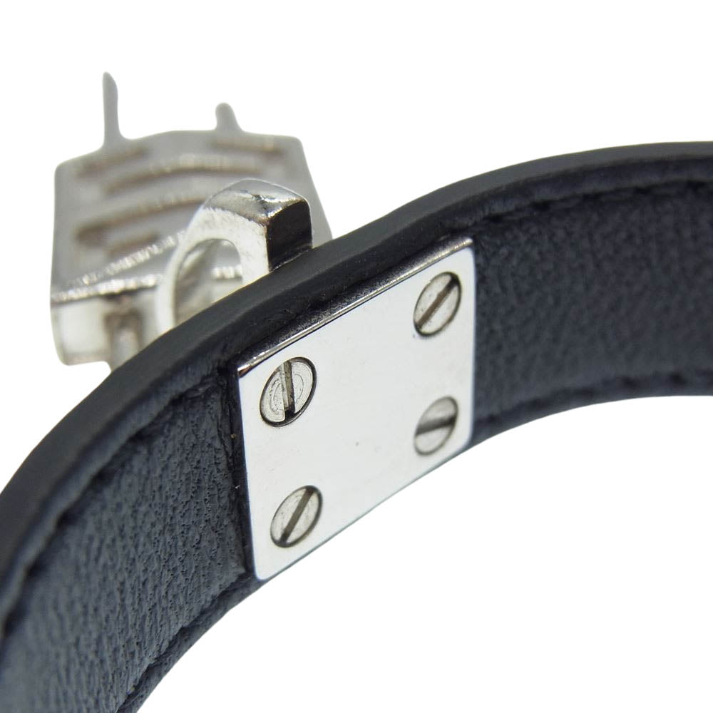 GIVENCHY ジバンシィ BF20CEF047 Lock bracelet ロック レザー ブレスレット ブラック系 シルバー系【中古】