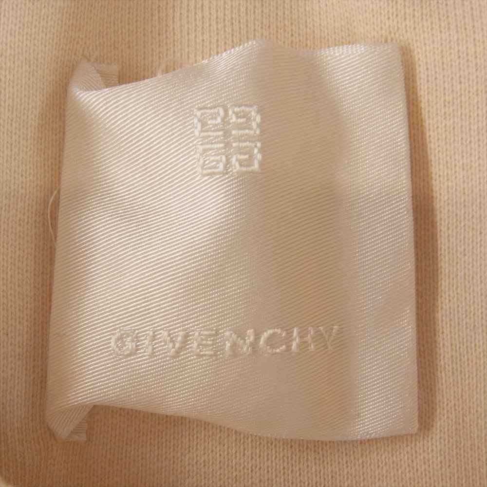 GIVENCHY ジバンシィ 21SS BMJ0BF3Y69 Oversized Printed Jersey Hell Hoodie オーバーサイズ プリント ジャージー フーディー パーカー ベージュ系 XS【中古】