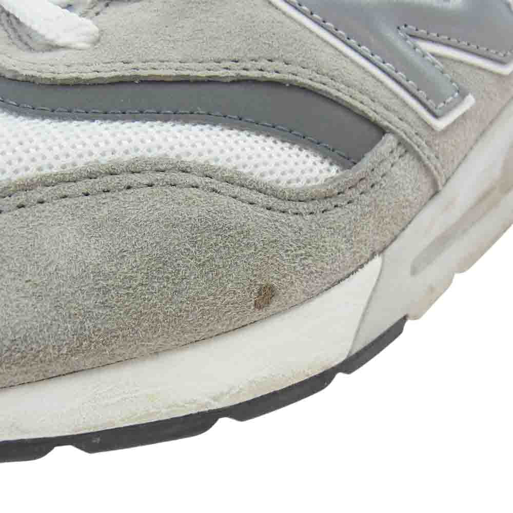 NEW BALANCE ニューバランス CM997HUA UNITED ARROWS 別注 ユナイテッドアローズ スニーカー グレー系 28cm【中古】