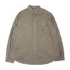 THE NORTH FACE ノースフェイス NT3202N PURPLE LABEL Lightweight Twill B.D. Work Shirt パープル レーベル ライトウェイト ツイル B.D.ワーク 長袖 シャツ ベージュ系 M【中古】