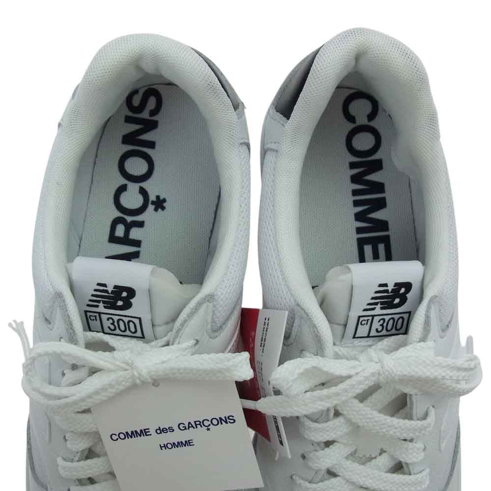 NEW BALANCE ニューバランス CT300JN3 × Comme des Garcons Homme White コム デ ギャルソン オム スニーカー ホワイト系 28cm【新古品】【未使用】【中古】