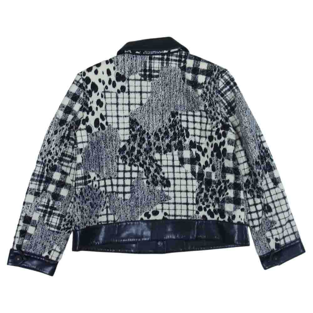LEONARD レオナール FASHION ファッション キルティング モノトーン ジャケット マルチカラー系 ブラック系 ホワイト系 11AR【中古】