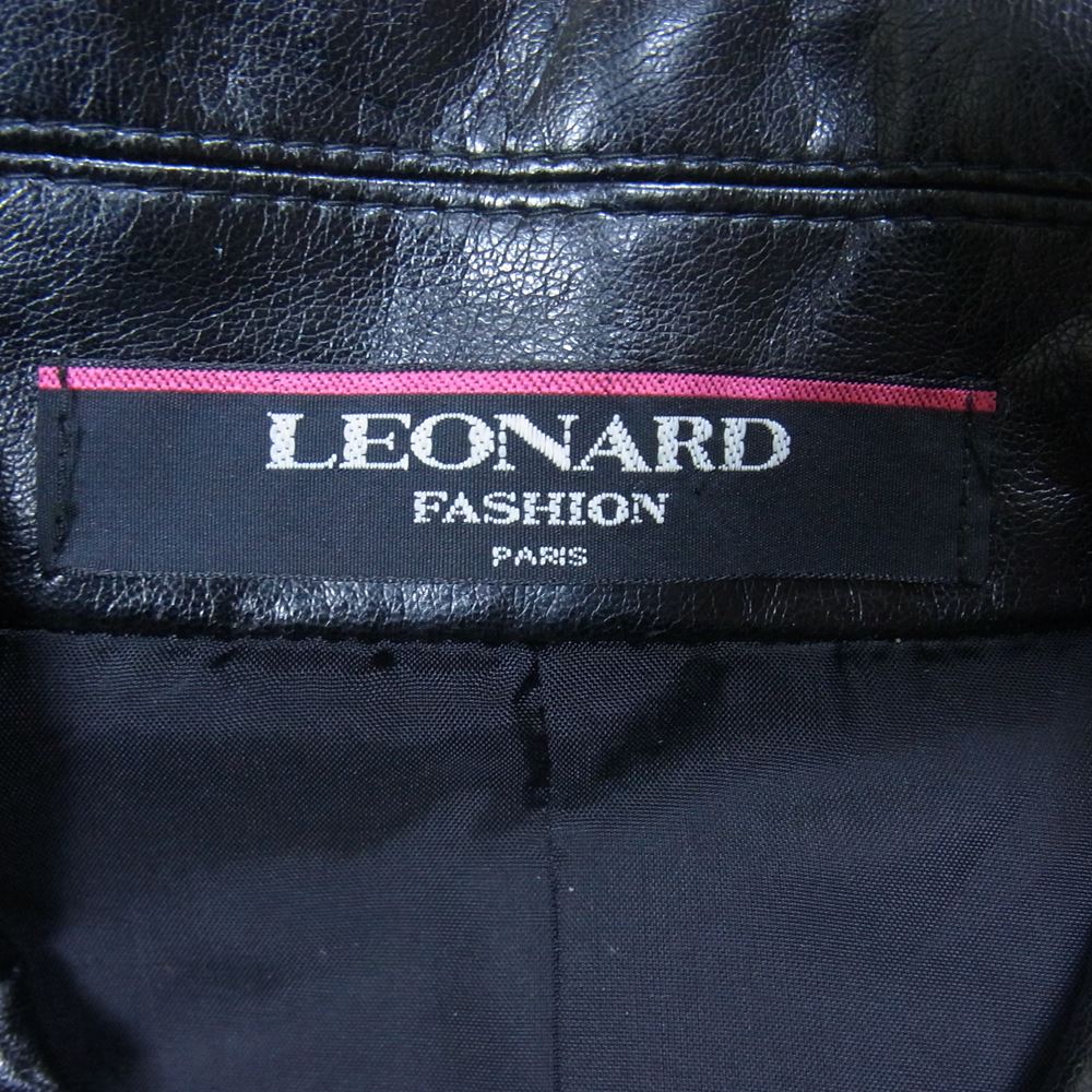 LEONARD レオナール FASHION ファッション キルティング モノトーン ...