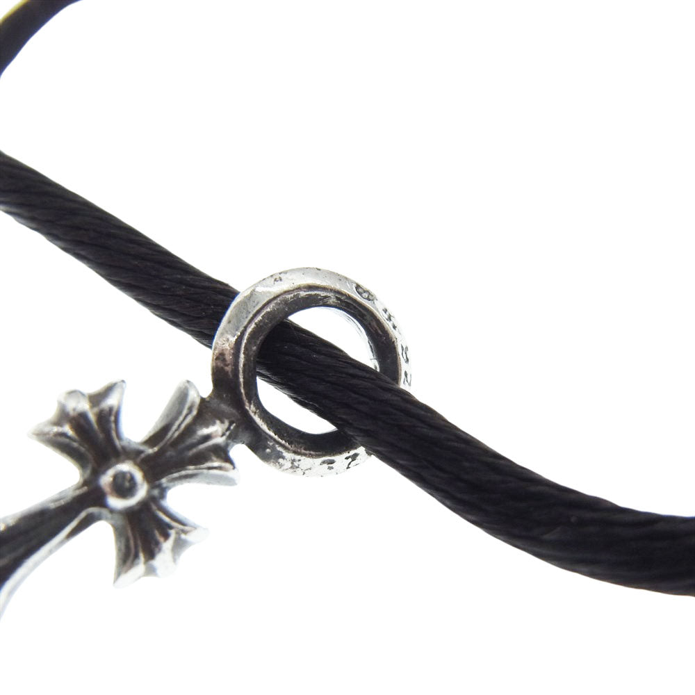 CHROME HEARTS クロムハーツ（原本無） KZ CHクロス スタック ブレスレット シルバー系【中古】