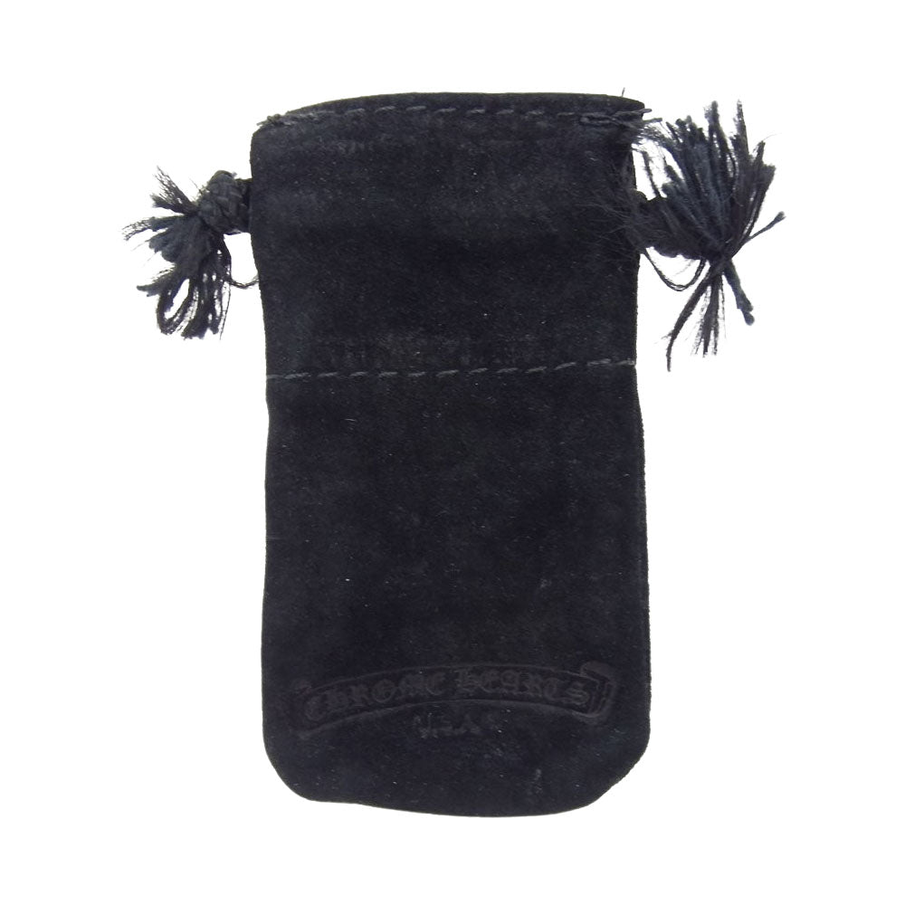 CHROME HEARTS クロムハーツ（原本無） ハート スタッド ピアス　 シルバー系【中古】