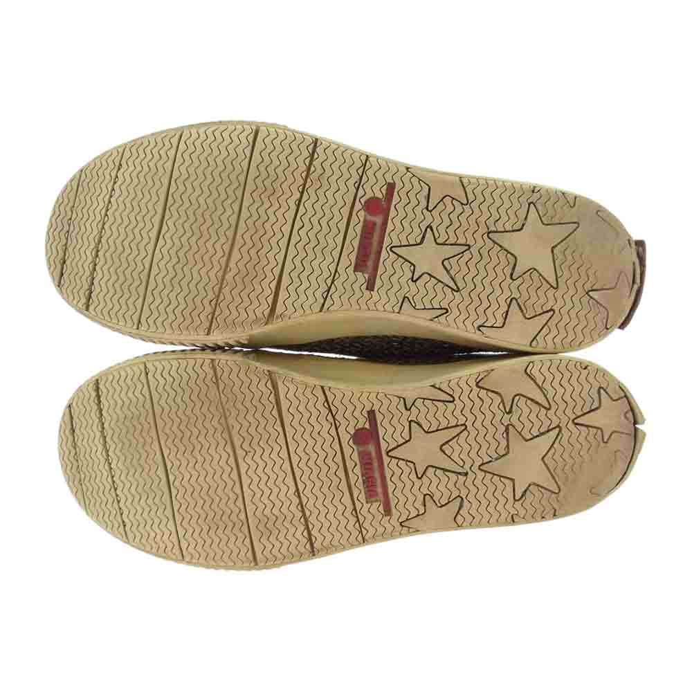 VISVIM ビズビム SKAGWAY LO TWEED スカグウェイ ツイード ローカット スニーカー ブラウン系 ライトブラウン系 US8.5【中古】