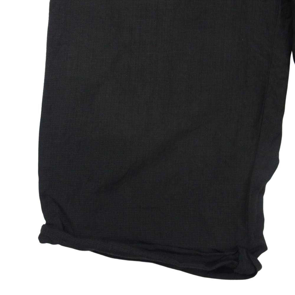 Paul Harnden ポールハーデン Belt trousers ウール リネン ベルテッド パンツ ダークブラウン系 XS【中古】