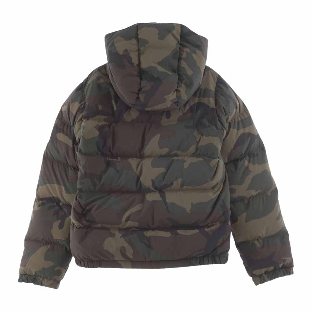 THE NORTH FACE ノースフェイス ND91421 NOVELTY CAMP SIERRA SHORT ノベルティ キャンプ シエラ ショート ダウン ジャケット  カーキ系 迷彩 M【中古】