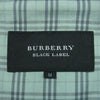 BURBERRY BLACK LABEL バーバリーブラックレーベル D1F09-108-24 国内正規品 ジップ パーカー ジャケット ライトブルー系 M【中古】