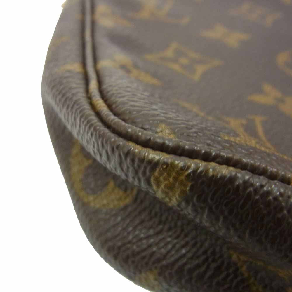 LOUIS VUITTON ルイ・ヴィトン M51980 モノグラム ポシェット アクセソワール ハンドバッグ ポーチ ブラウン系【中古】