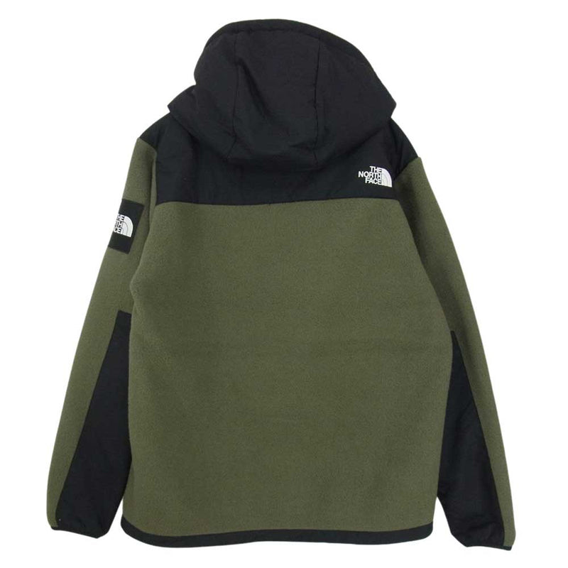 THE NORTH FACE ノースフェイス NA72052 Denali Hoodie デナリ フーディ フリース ジャケット カーキ系 M【中古】