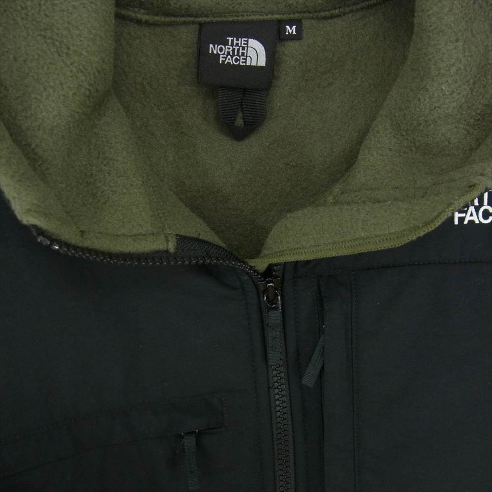 THE NORTH FACE ノースフェイス NA72052 Denali Hoodie デナリ フーディ フリース ジャケット カーキ系 M【中古】