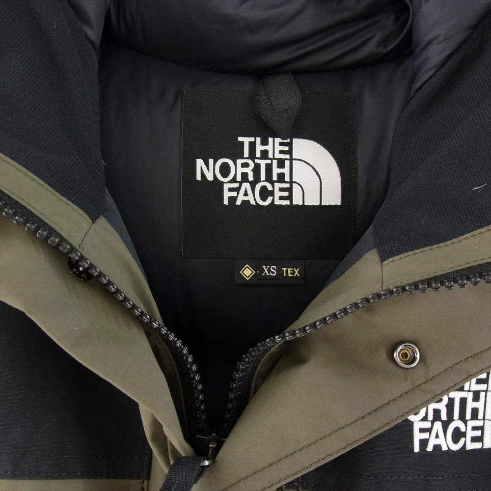 THE NORTH FACE ノースフェイス ND91930 Mountain Down Jacket マウンテン ダウン ジャケット カーキ系 XS【中古】