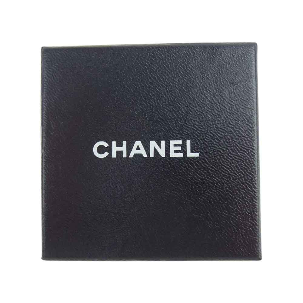 CHANEL シャネル 01P ピアス ココマーク ビジュー シルバー系【中古】