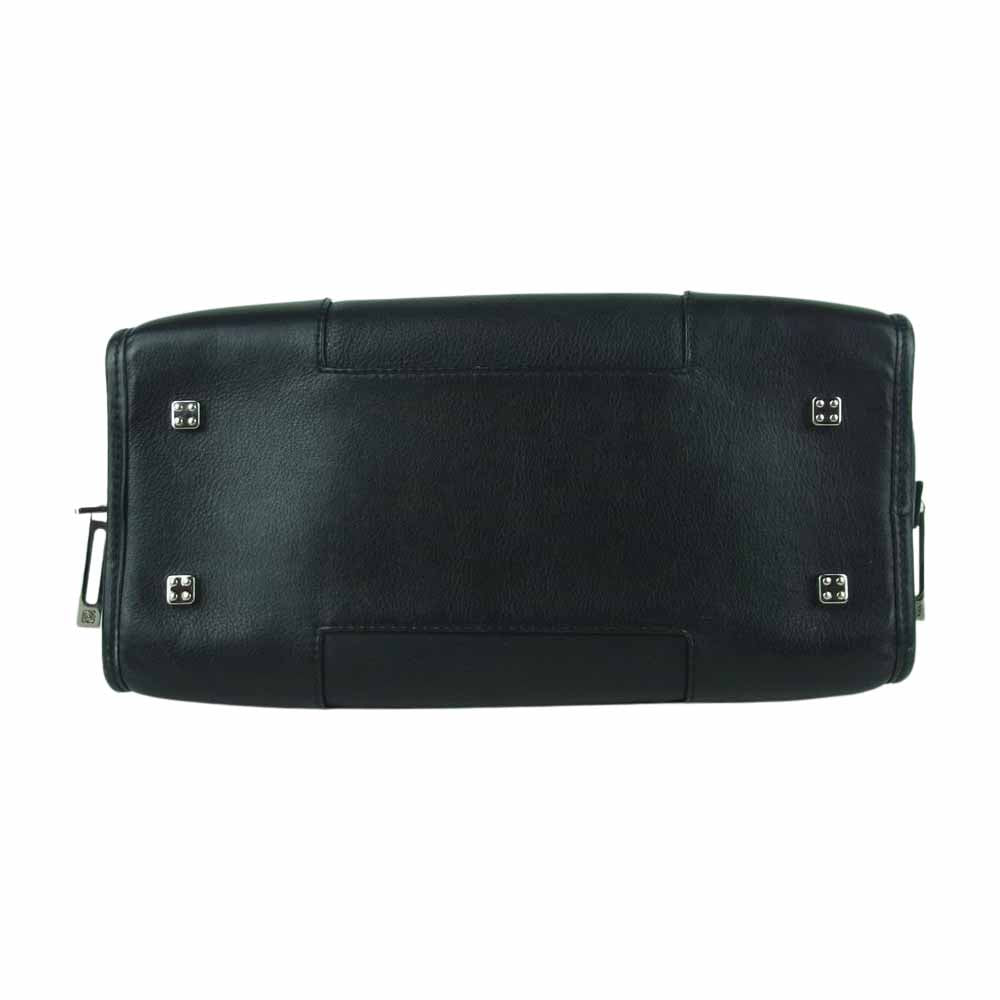 CELINE セリーヌ アマゾナ 28 レザー ハンド バッグ ブラック系【中古】