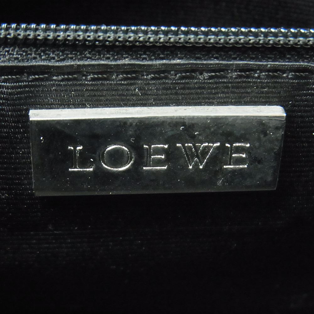 CELINE セリーヌ アマゾナ 28 レザー ハンド バッグ ブラック系【中古】