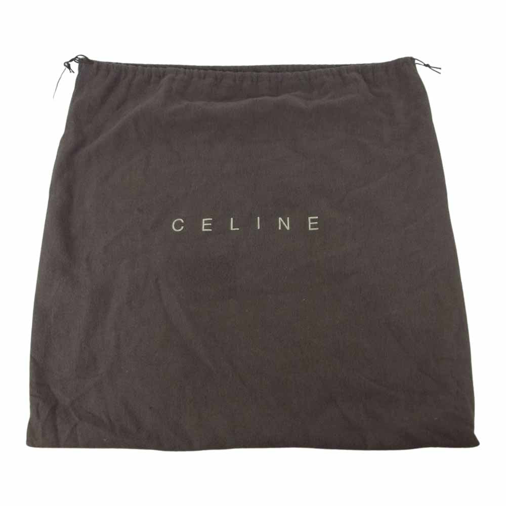 CELINE セリーヌ アマゾナ 28 レザー ハンド バッグ ブラック系【中古】