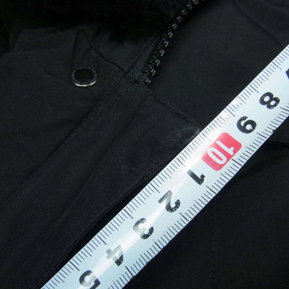 WOOLRICH ウールリッチ WWCPS2807 BOW BRIDGE COAT ボウブリッジ ダウン コート 中国製 ブラック系 XS【中古】