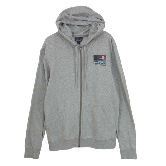 patagonia パタゴニア 17AW 39517 17年製 Up & Out Lightweight Full Zip Hoody ライトウェイト フルジップ フーディ パーカー グレー系 S【中古】