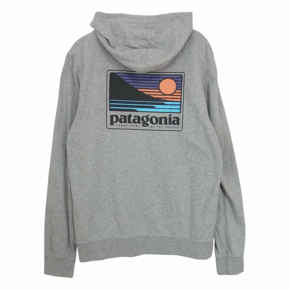 patagonia パタゴニア 17AW 39517 17年製 Up & Out Lightweight Full Zip Hoody ライトウェイト フルジップ フーディ パーカー グレー系 S【中古】