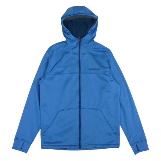 patagonia パタゴニア 13AW 29832 13年製 Slopestyle Hoody スロープスタイル フーディ ストレッチ フリース ジャケット ブルー系 グリーン系 S【中古】