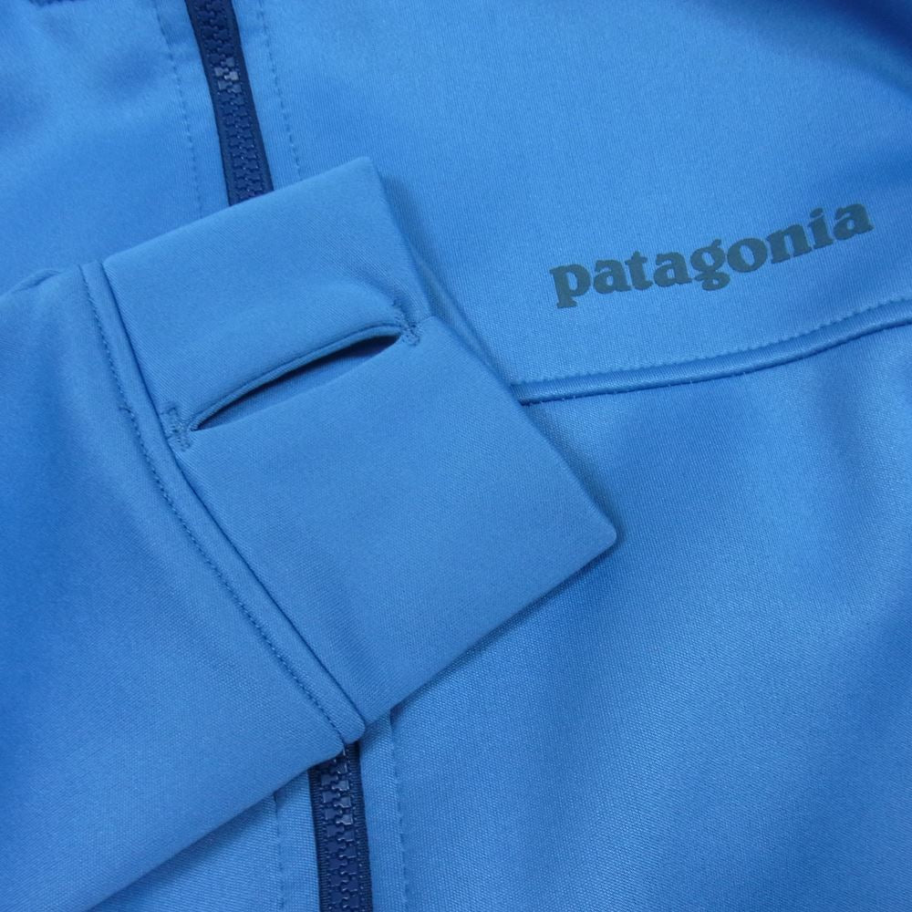 patagonia パタゴニア 13AW 29832 13年製 Slopestyle Hoody スロープスタイル フーディ ストレッチ フリース ジャケット ブルー系 グリーン系 S【中古】